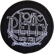 TOM PETTY & THE HEARTBREAKERS - Circle Logo - 7,6 cm - Patch