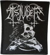 TSJUDER - Death - Black Border - 9,8 x 8,8 cm - Patch