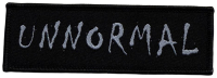 UNNORMAL - 3,3 x 9,8 cm - Patch