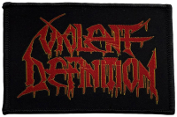 VIOLENT DEFINITION - Logo - 6,5 x 9,9 cm - Patch