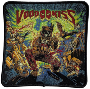 VOODOO KISS - Voodoo Kiss Cover - 10,2 x 10,1 cm - Black Border - Patch