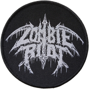 ZOMBIE RIOT - Logo - 9,7 cm - Patch